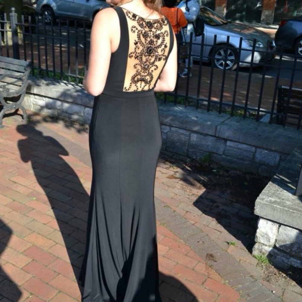 Black Sherri Hill Ball/Prom/Formal Dress